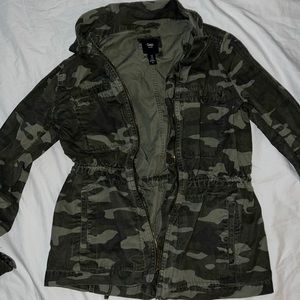 Gap camo utility jacket